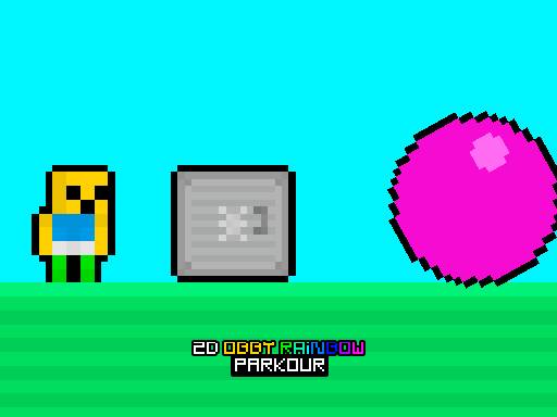 2D Obby Rainbow Parkour image