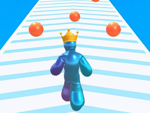 Bubble Man Runner Game image