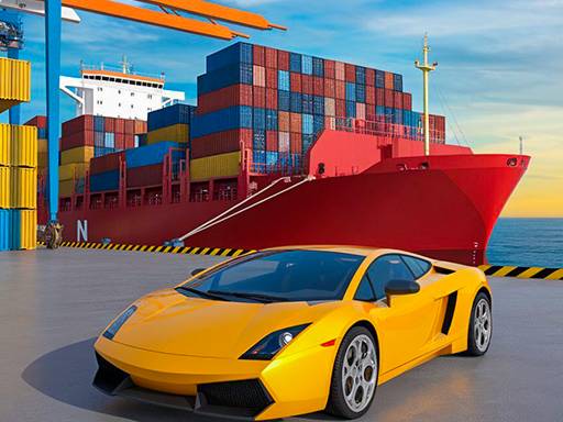 Car Cargo Ship Game image