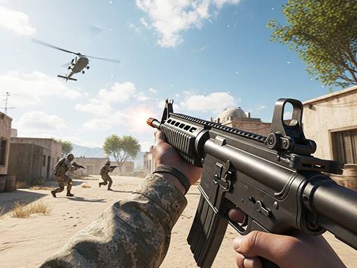 FPS Shooting Game: 3D Gun Game image