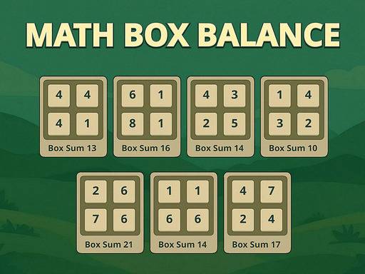 Math Box Balance image