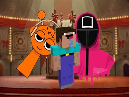 Nextbots on Minecraft Squid Game Sprunki image