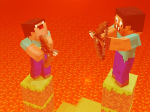 Noob vs Pro But Archers Minecraft image