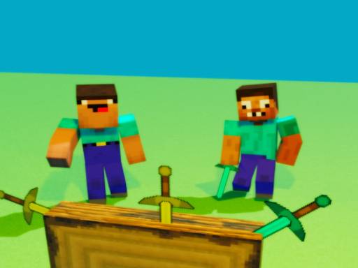 Noob vs Pro But Knife Hit Minecraft image