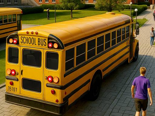 School Bus Driving Game image