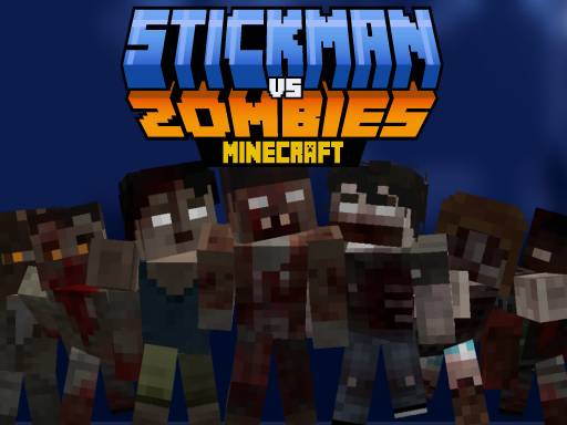 Stickman vs Zombies Minecraft image