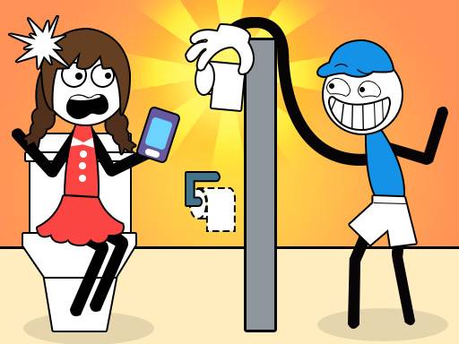 Thief Stick Puzzle: Man Escape image