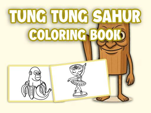 Tung Tung Sahur Coloring Book image