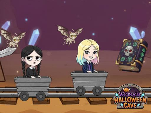 Wednesday Halloween Cave image