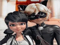Ladybug & Cat Noir Jigsaw Puzzle image